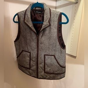 Julie Billiart Chevron Brown Vest